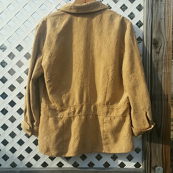 Coldwater Creek Peplum Jacket - Picture 2 of 5